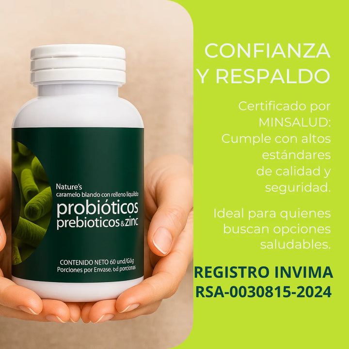 Probioticos Y Prebioticos Zinc Fem Ph+ N/a - Imagen 6