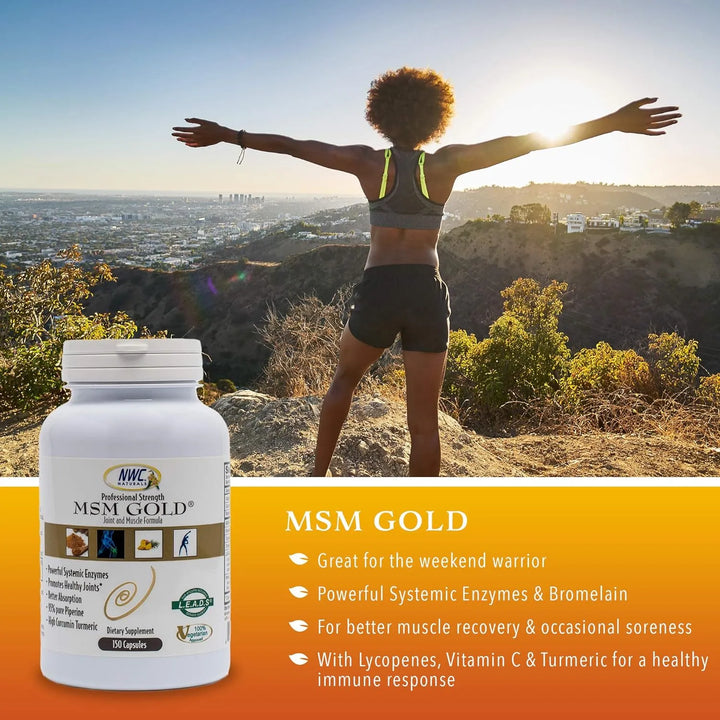 Cápsulas Msm Gold Antioxidantes Para Articulaciones Y Múscul - Imagen 6