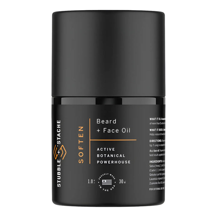 Aceite Hidratante Dual Para Barba Y Rostro Con Baobab Jojoba Fragancia - Imagen 1