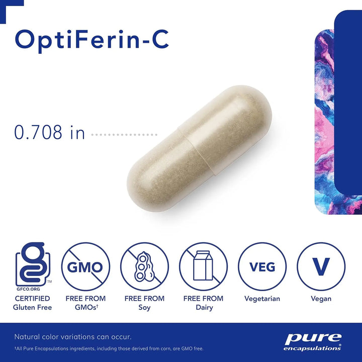 Cápsulas De Hierro Optiferin-c Para Piel Saludable Absorción - Imagen 3