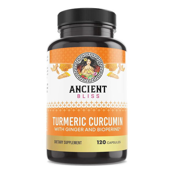 Curcumina De Cúrcuma Con Jengibre Y Bioperina En Cápsulas Po - Imagen 1