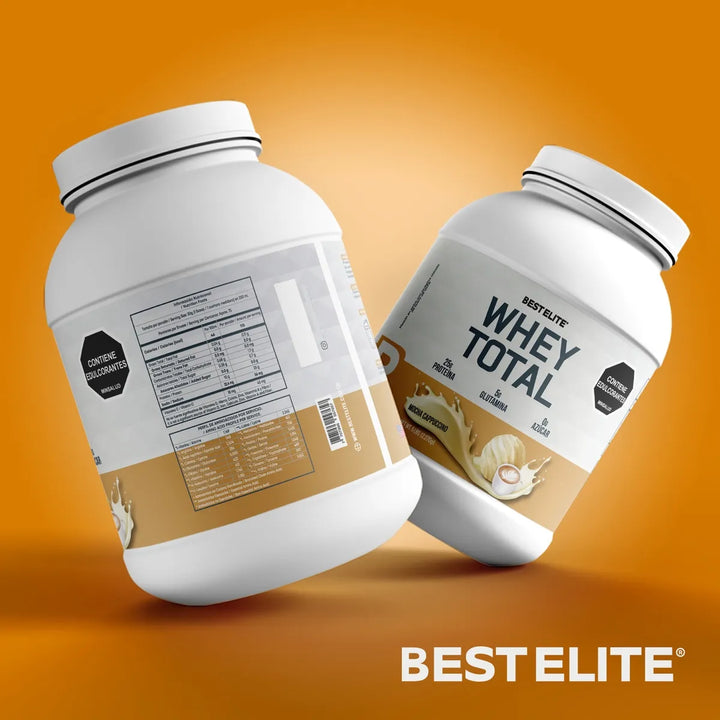 100% Whey Total 5 Libras 5lb 5 Lb De Best Elite Pure Protein Proteina Limpia Gold - Imagen 3