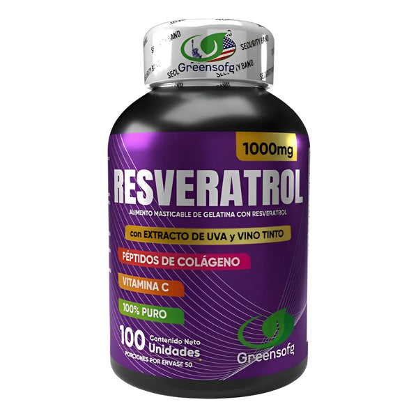 Antioxidantes Resveratrol Puro Natural - Imagen 1