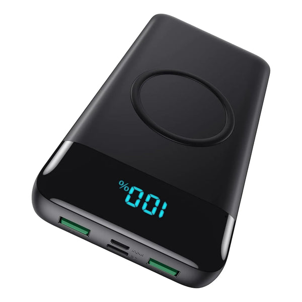 Cargador Portátil Inalámbrico Power Bank 30800mah 25w Neg