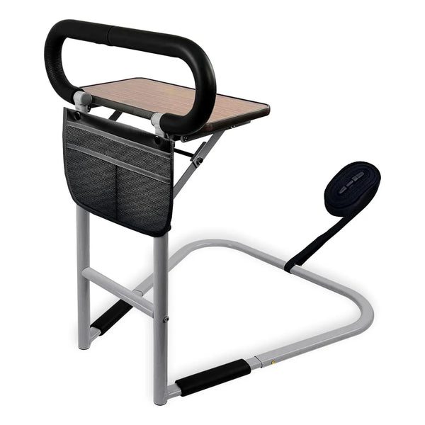 Rieles De Cama Seguros Con Mesa Plegable Para Adultos Mayores Resistencia 350 Lbs