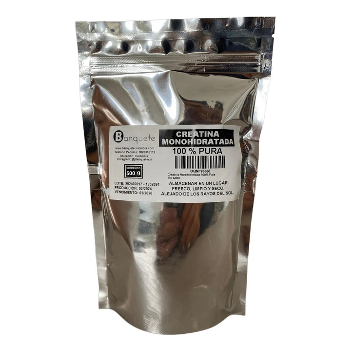 Creatine Monohydrate X500g En Polvo 100% Puro - Imagen 4