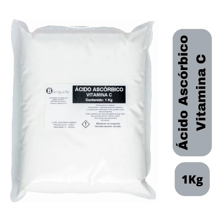 Vitamina C Pura Acido Ascorbico 1k - Imagen 2