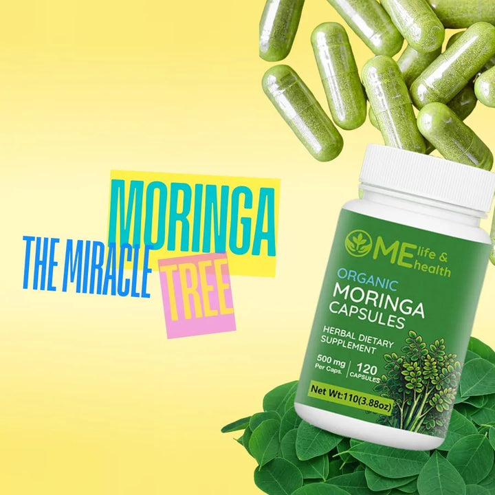 Cápsulas De Moringa Oleifera 100% Orgánica Polvo Puro Para S - Imagen 8