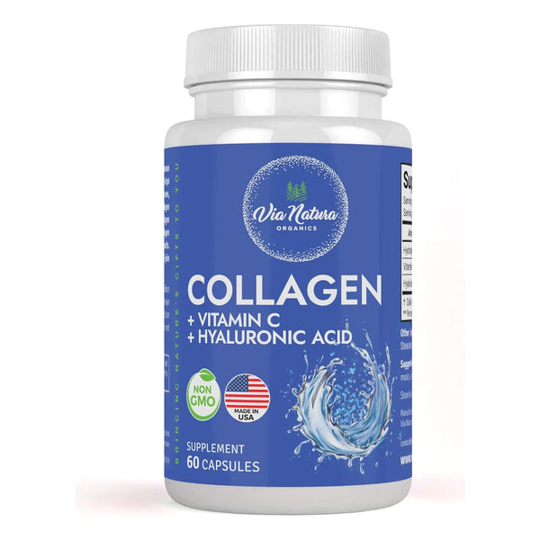 Colágeno Vitamina C Ácido Hialurónico Péptidos Hidrolizados - Imagen 1