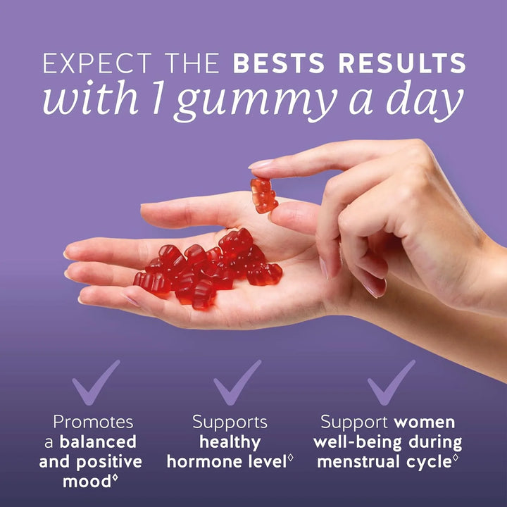 Gomitas Para El Alivio Del Síndrome Premenstrual Con Ingredi - Imagen 4