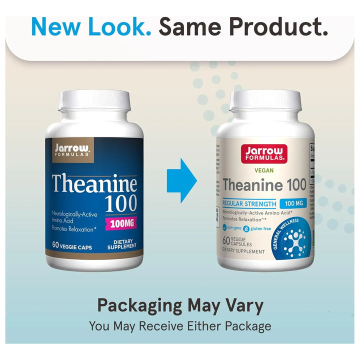 Teanina 100 Mg Aminoacidos Neurologicamente Activos 60 Cap - Imagen 2