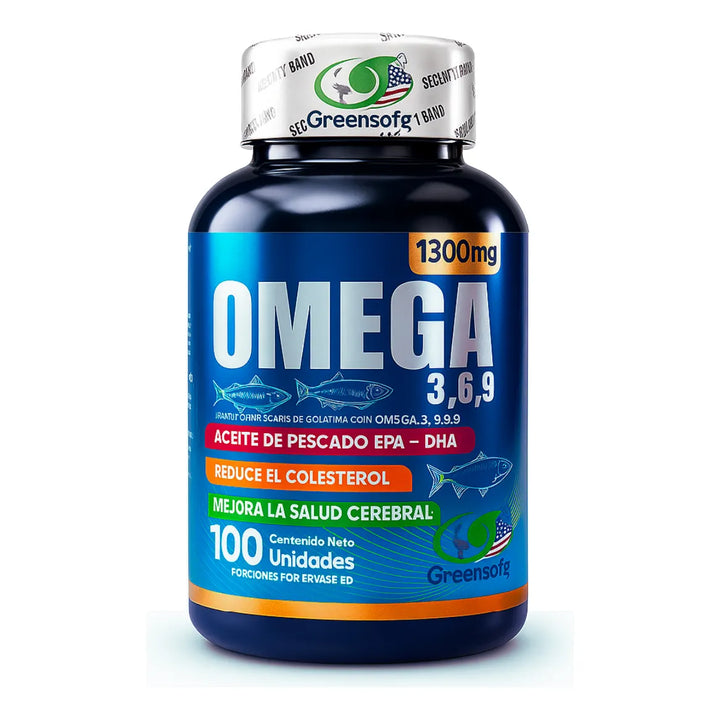 Omega 3, 6 & 9 Epa Dha 1300mg - Imagen 1
