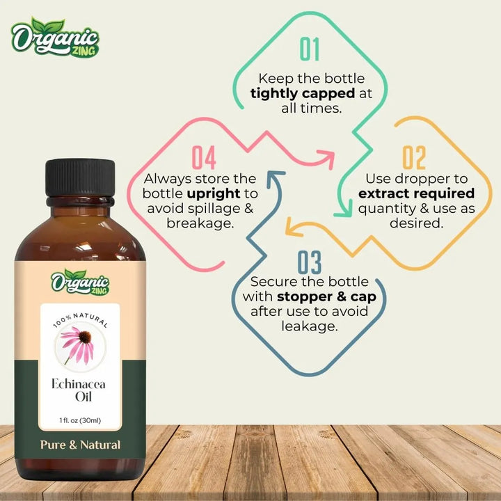 Aceite Puro De Equinácea Para Cuidado De Piel Y Cabello 30 M - Imagen 6