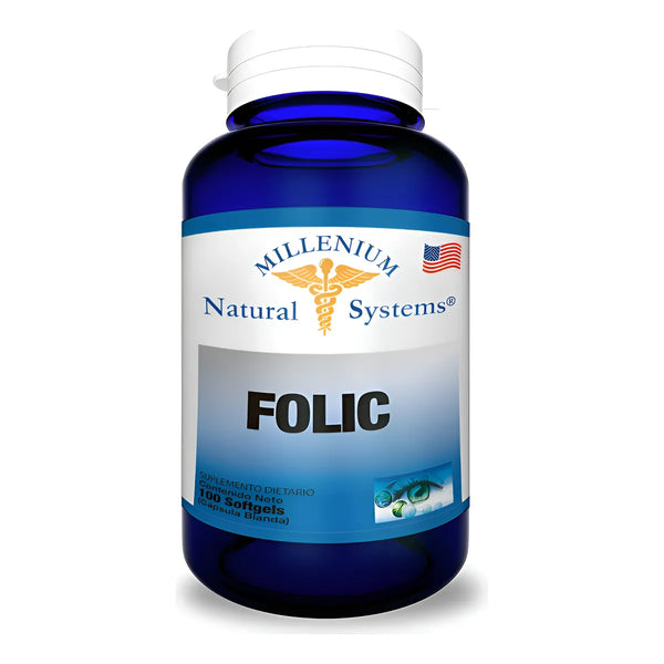 Acido Folico X 100 Cap American Neutro - Imagen 1