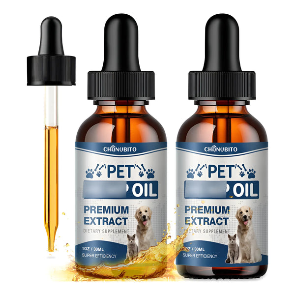 Aceite Para Mascotas 2 Paquetes Alivia Ansiedad Reduce Dolor - Imagen 1