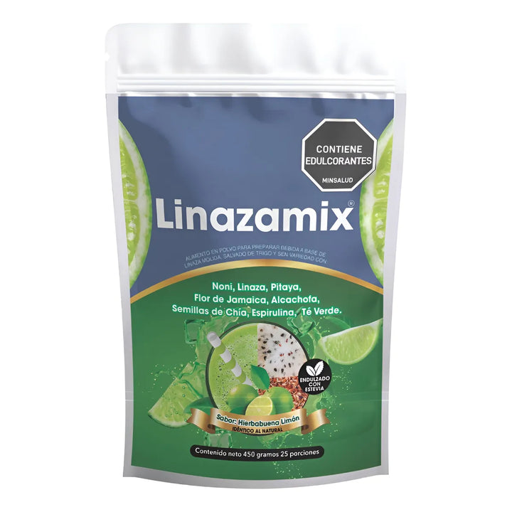 Fibra Linaza Mix Limon Hierbab Hierbabuena Limón - Imagen 1