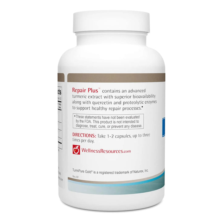 Cápsulas Repair Plus Cúrcuma Dorada Quercetina Bromelina Pap - Imagen 3