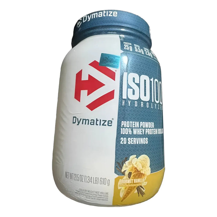 ISO 100 100% Whey Isolate Hidrolizada 610g Vainilla Dymatize Proteina ...