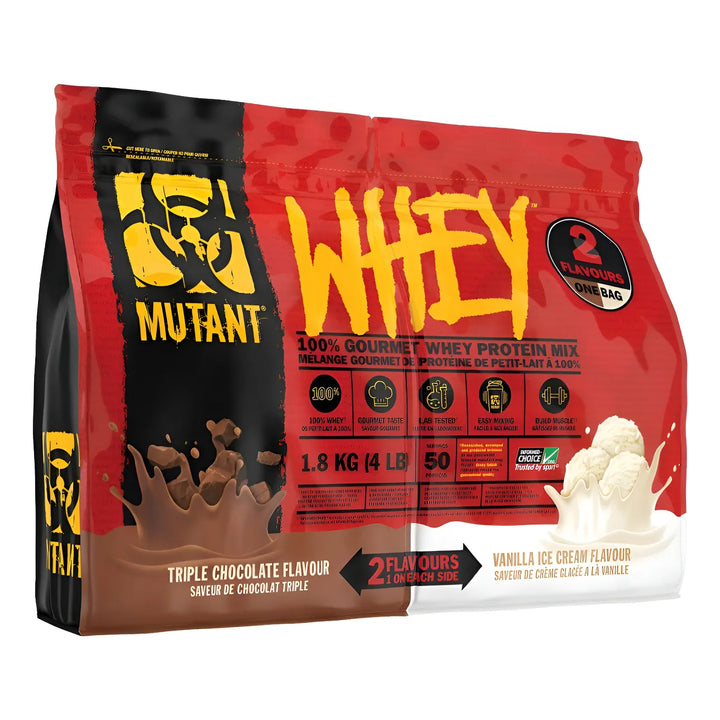 Mutant Whey 2 Sabores 4 Lb - Imagen 1