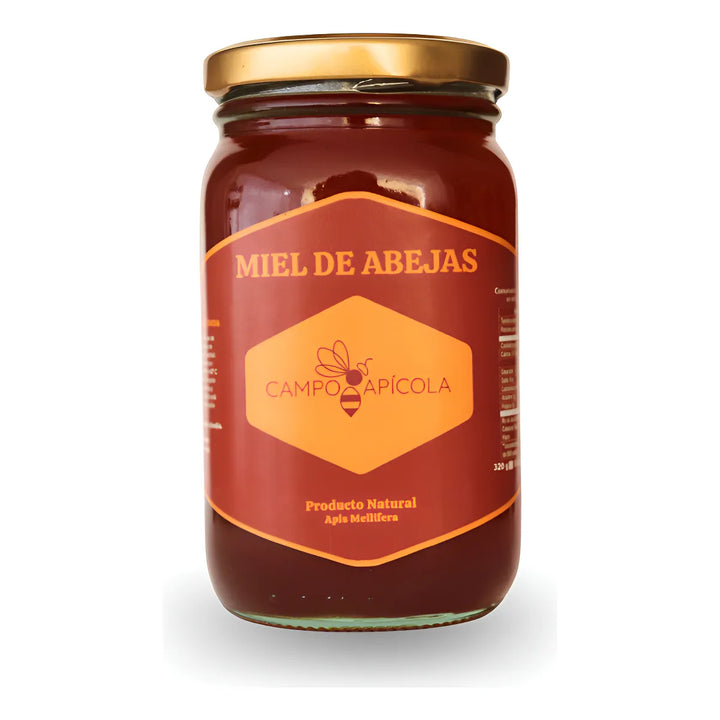Miel De Abejas Natural. Campo Apícola Santander 500g Origen Multifloral - Imagen 1