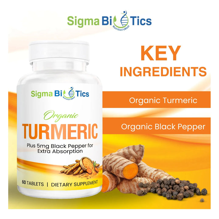 Cúrcuma Orgánica 700 Mg Con Pimienta Negra Apoyo Salud Artic - Imagen 4