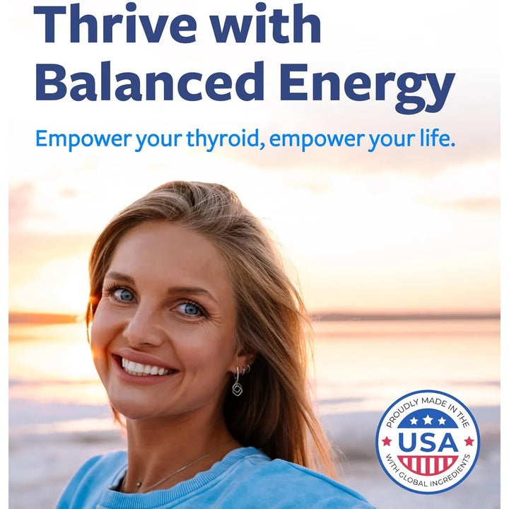 Apoyo Tiroideo Natural 180 Cápsulas Energía Raíz De Ashwagan - Imagen 4