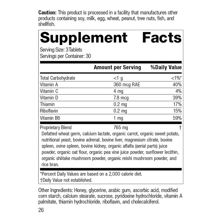 Cápsulas De Alimentos Integrales Con Vitamina D C A B6 Y Cit - Imagen 2
