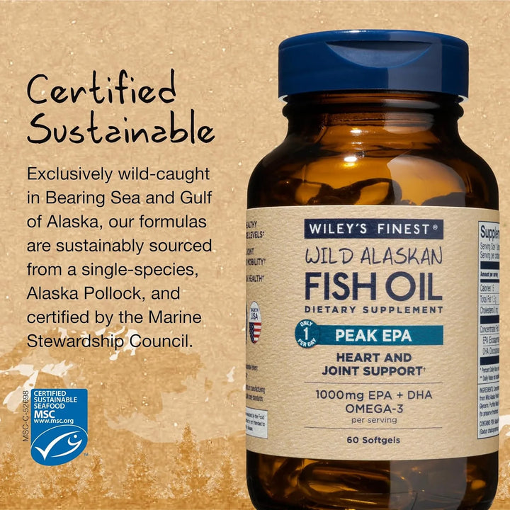 Aceite De Pescado Silvestre De Alaska Triple Fuerza 1000 Mg - Imagen 4