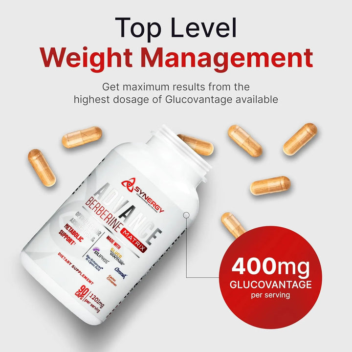 Matrix Berberina Avanzada 90 Cápsulas 400 Mg Dihidroberberin - Imagen 3