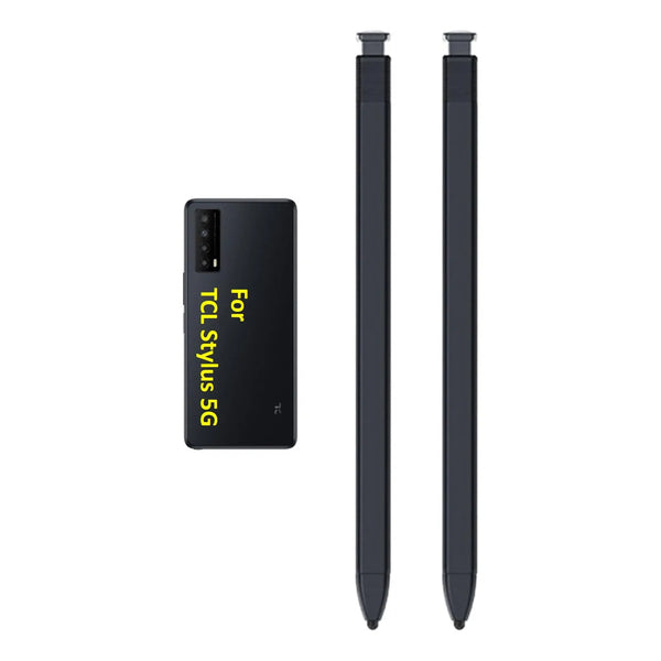 Lápiz Capacitivo Repuesto Compatible Tcl Stylus 5g Color Negro 2 Unidades