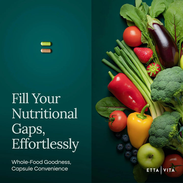 Cápsulas Orgánicas De Frutas Y Verduras 180 Unidades Energía - Imagen 2