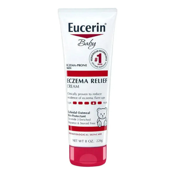 Eucerin Baby Eczema Relief Crema 226 G Alivia Dermatitis En Bebes