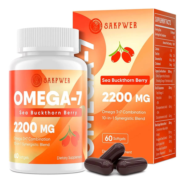 Aceite Espino Cerval Mar Omega7 Aceite Pescado Omega3 Epa Dh - Imagen 1