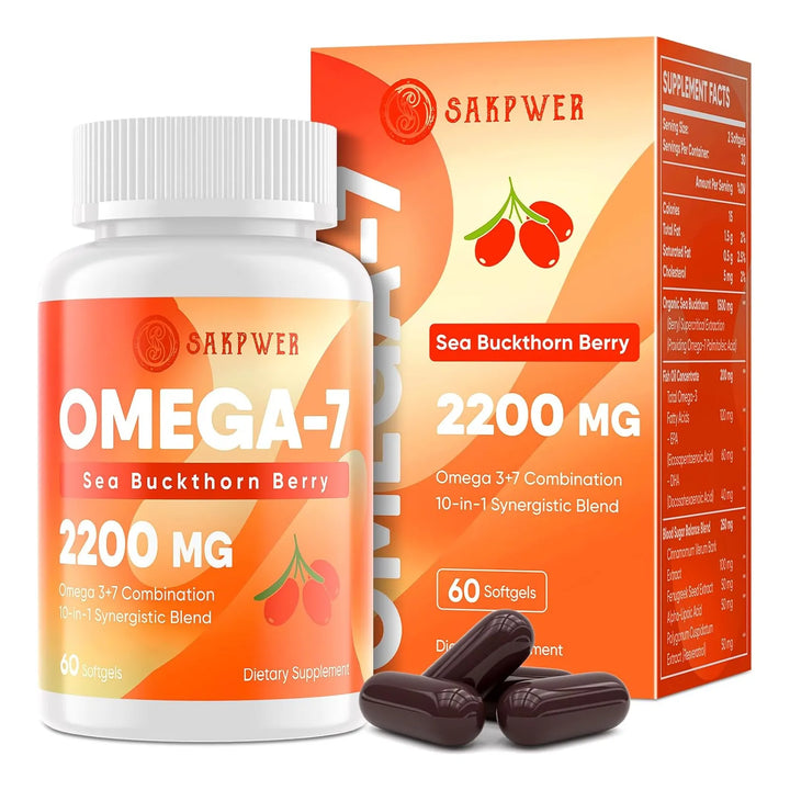 Aceite Espino Cerval Mar Omega7 Aceite Pescado Omega3 Epa Dh - Imagen 1