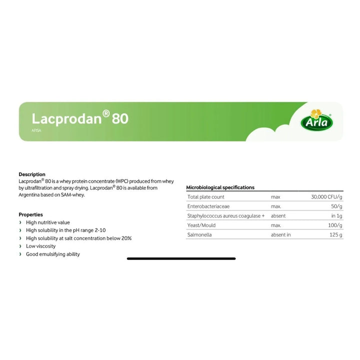 100% Whey Protein Limpia 500 Gr Sin Sabor - Imagen 3