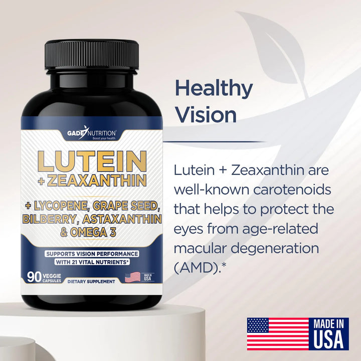 Luteína Zeaxantina Astaxantina Omega 3 Resveratrol Arándano - Imagen 5