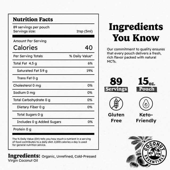 Aceite De Coco Orgánico Prensado En Frío Para Café Y Cocinar Fragancia - Imagen 2