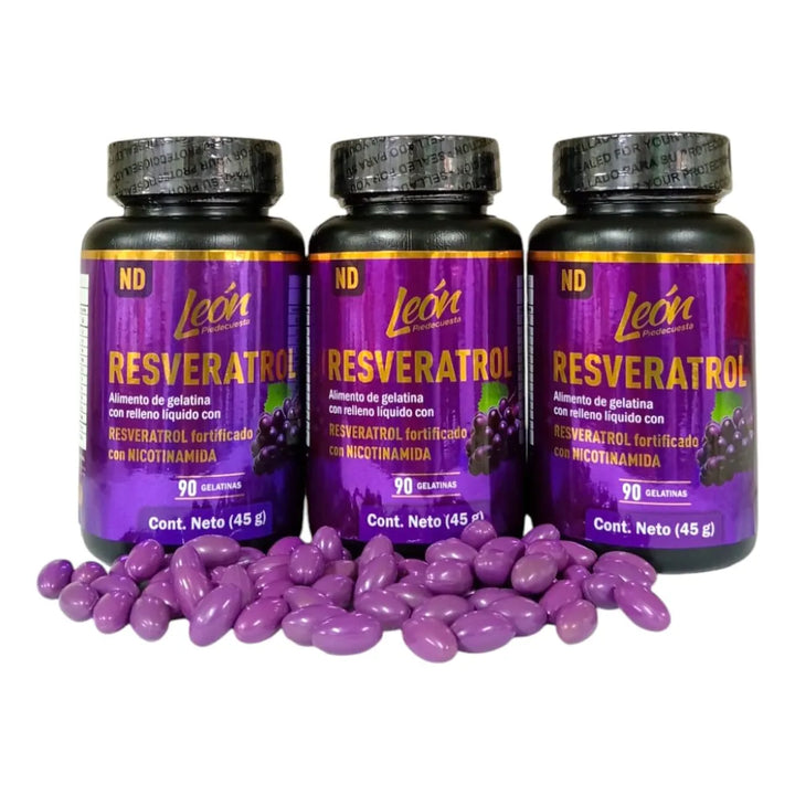 Resveratrol Nicotinamida Con Vitamina C Con Zinc Gelatinas - Imagen 5