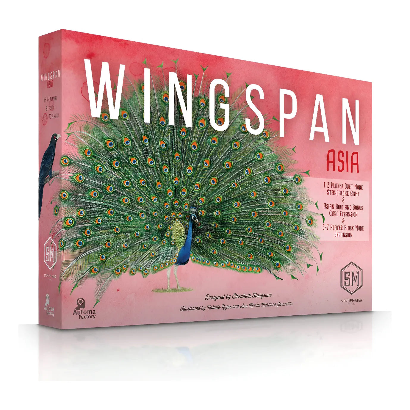 Wingspan Asia Juego De Mesa Estrategico 1-5 Jugadores Expansion ...