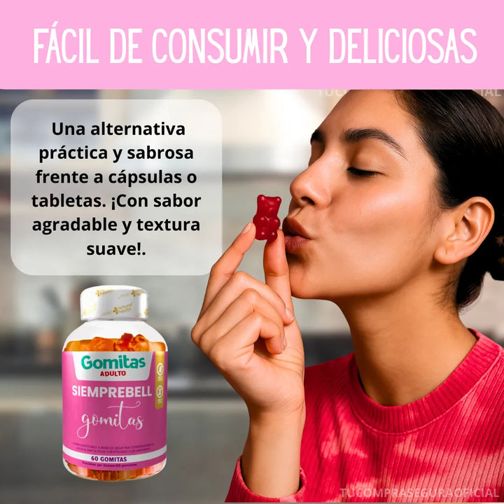 Siemprebell Gomas Aguaje Maca Original - Imagen 6