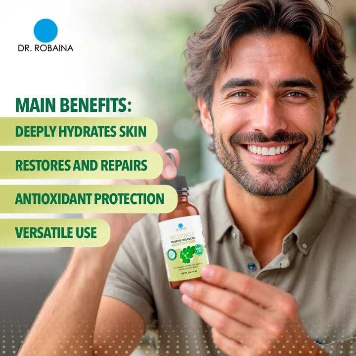 Aceite De Moringa Puro Hidratación Profunda Reparación Piel - Imagen 3