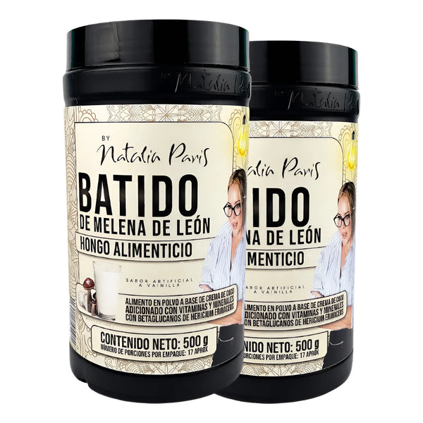 Kit X2 Batido Melena De León Natalia París - Imagen 1