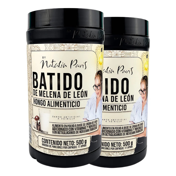 Kit X2 Batido Melena De León Natalia París - Imagen 1