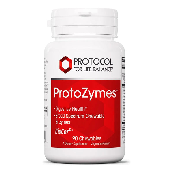 ProtoZymes Enzimas Digestivas Masticables Sabor Bayas 90 Pastillas Vegano