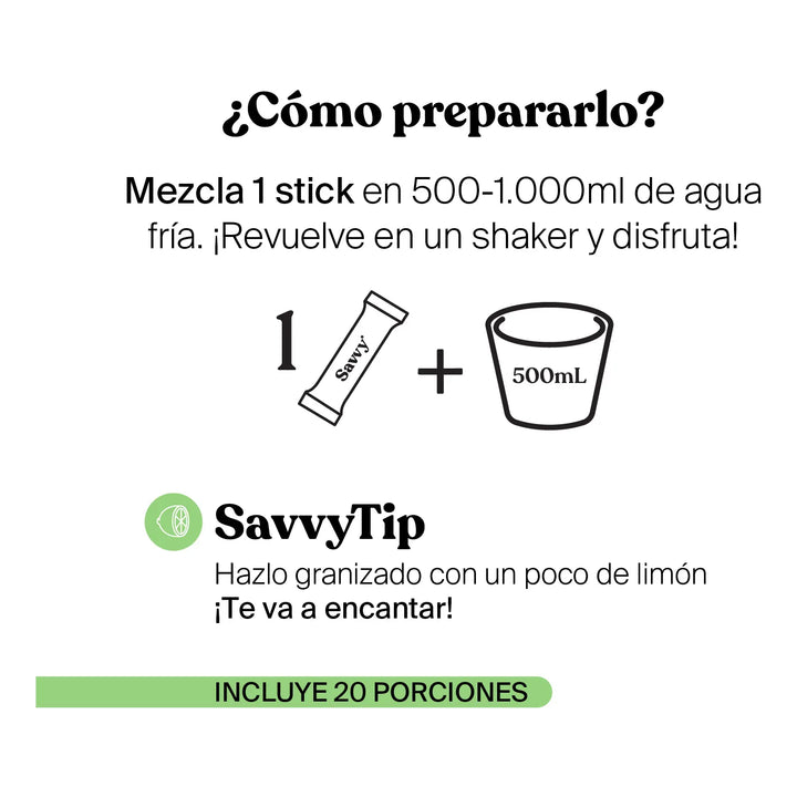 Savvy Recharge Minerales Limon - Imagen 5