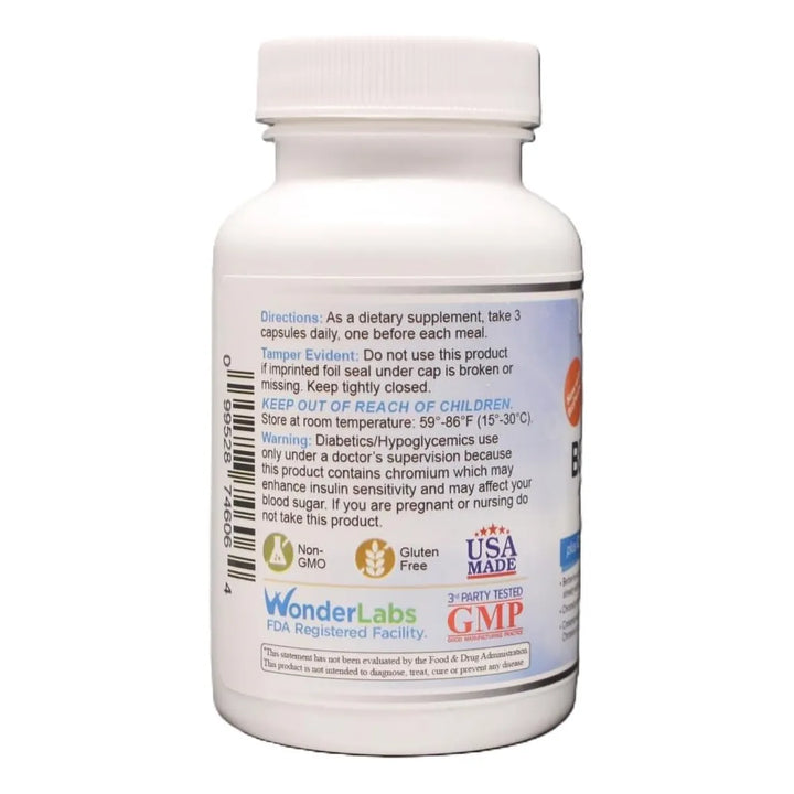 Berberina Hcl 500 Mg Con Canela Y Cromo Para Control De Gluc - Imagen 3