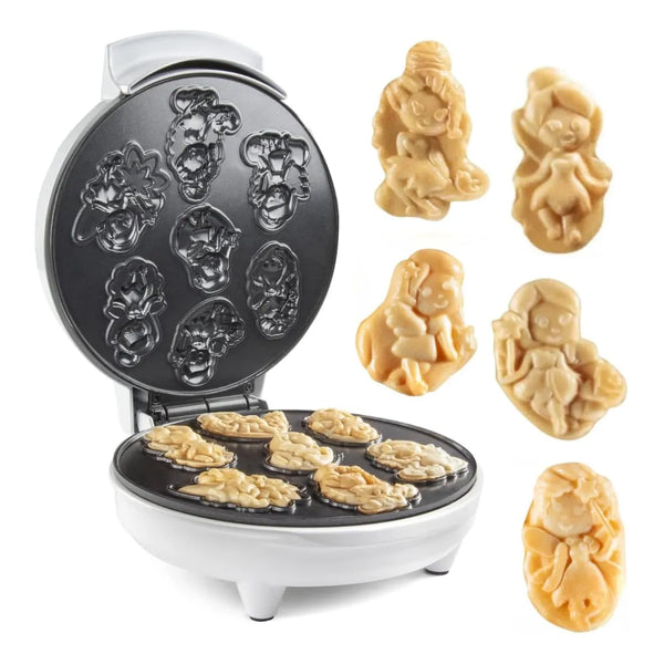 Mini Waflera Fairy Friends Crea 7 Gofres En Forma De Hadas Divertido Desayuno Magico