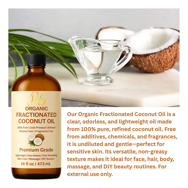 Aceite De Coco Fraccionado Orgánico 100% Puro Mct En Botella Fragancia - Imagen 5