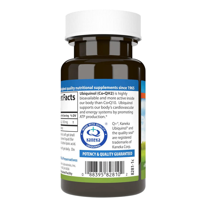Co-qh2 Ubiquinol 100 Mg Energía Salud Corazón Antioxidante 6 - Imagen 3