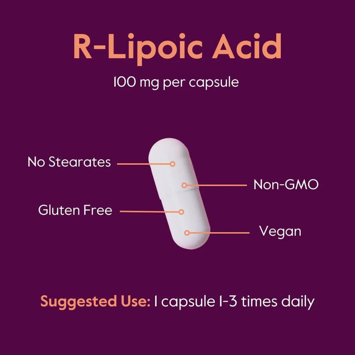 Ácido R-lipoico 100 Mg 120 Cápsulas Estabilizadas Na-rla Bio - Imagen 6